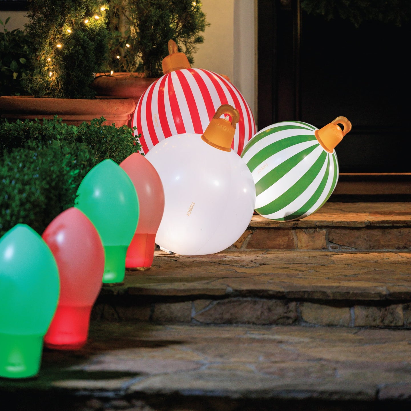 Inflatable Christmas Bulbs