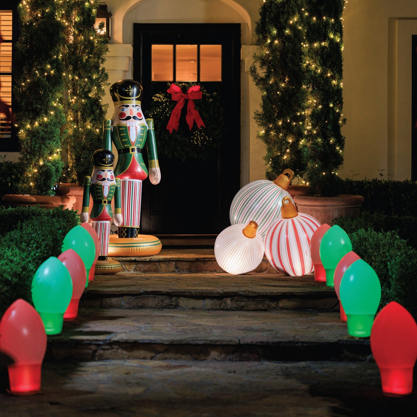 Inflatable Christmas Bulbs