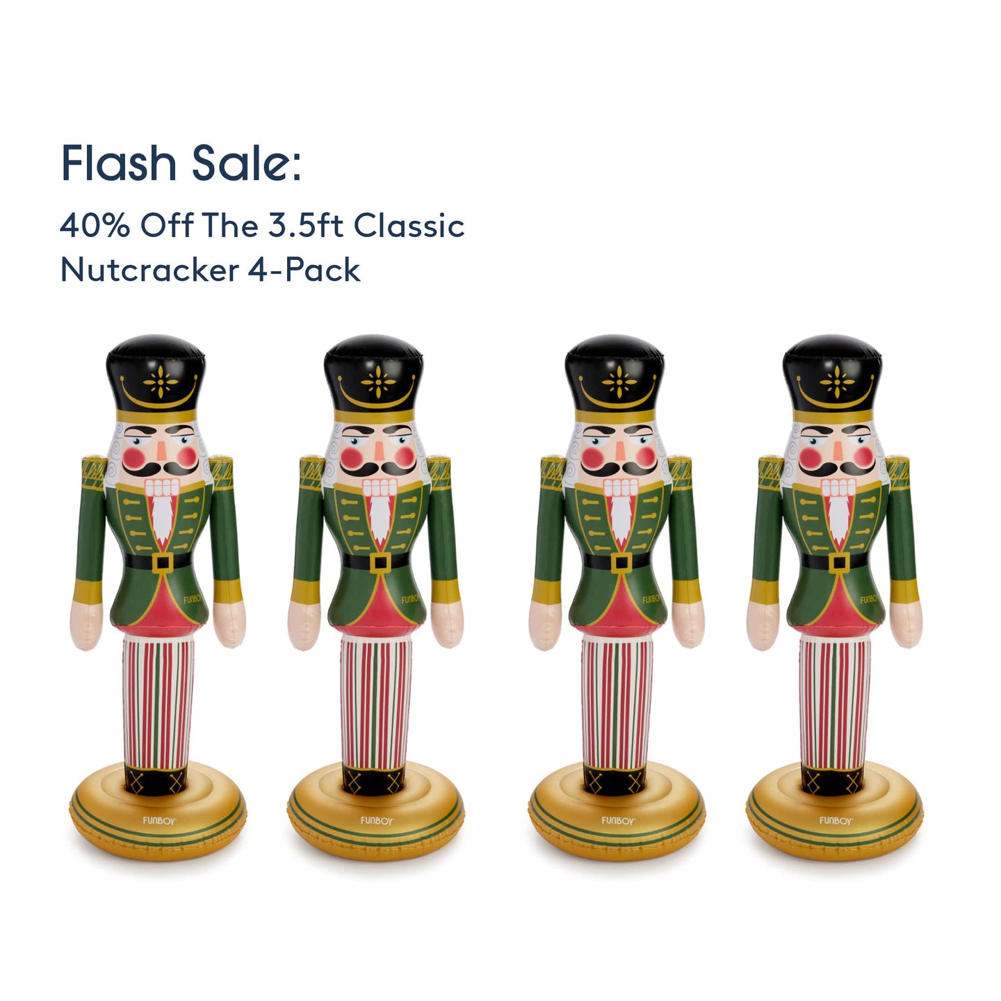 Inflatable Nutcracker Bundle