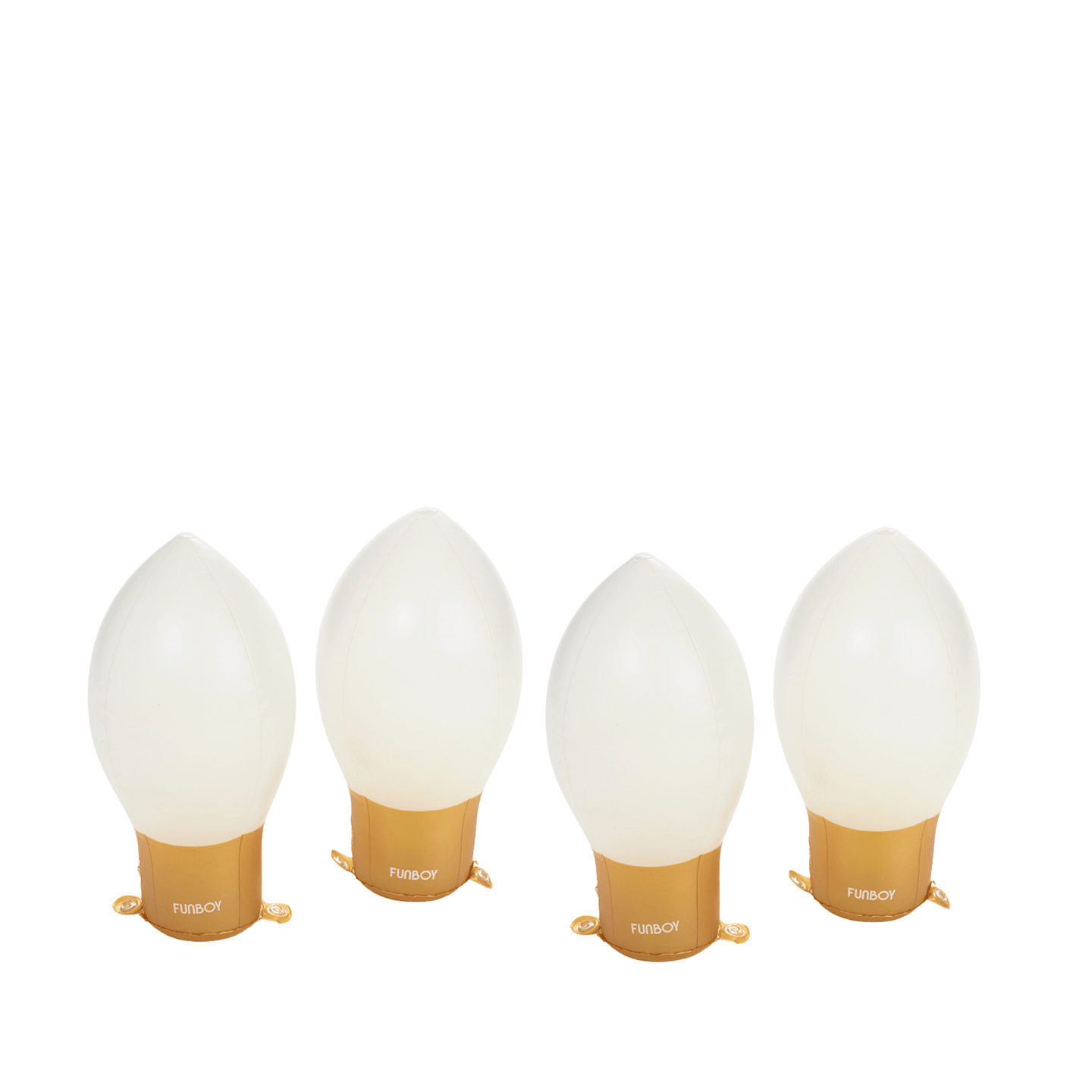 Inflatable Holiday Bulbs - 4 pack