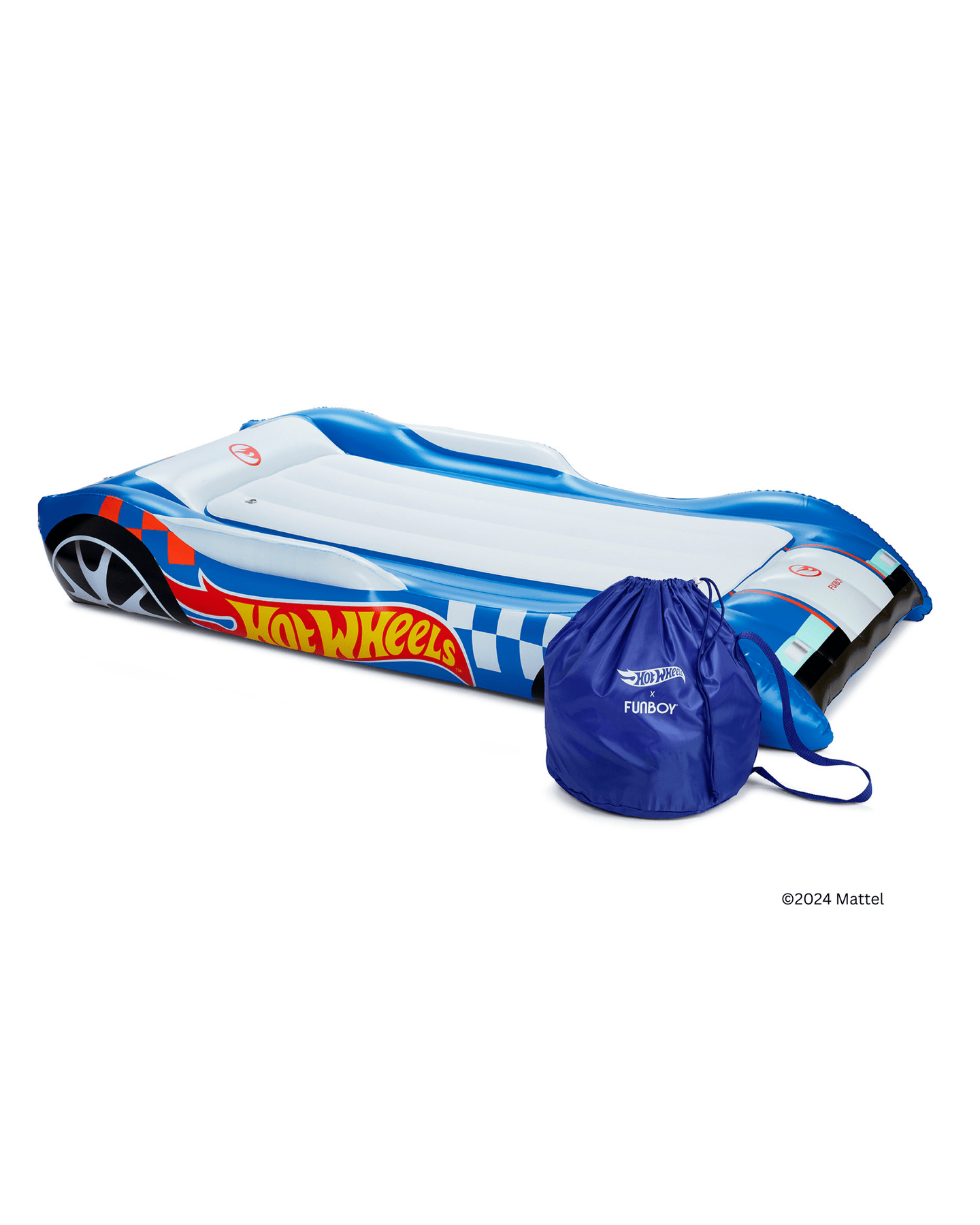 Hot Wheels™ x FUNBOY Kids Air Mattress Sleepover Bed