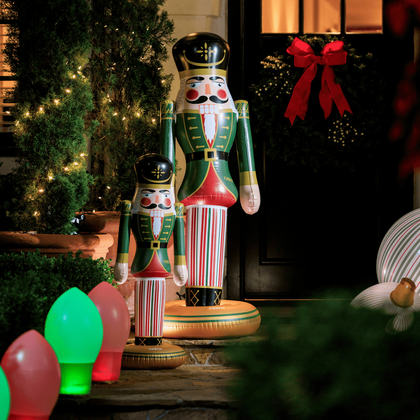 Inflatable Christmas Nutcracker. 3.5 Feet Tall