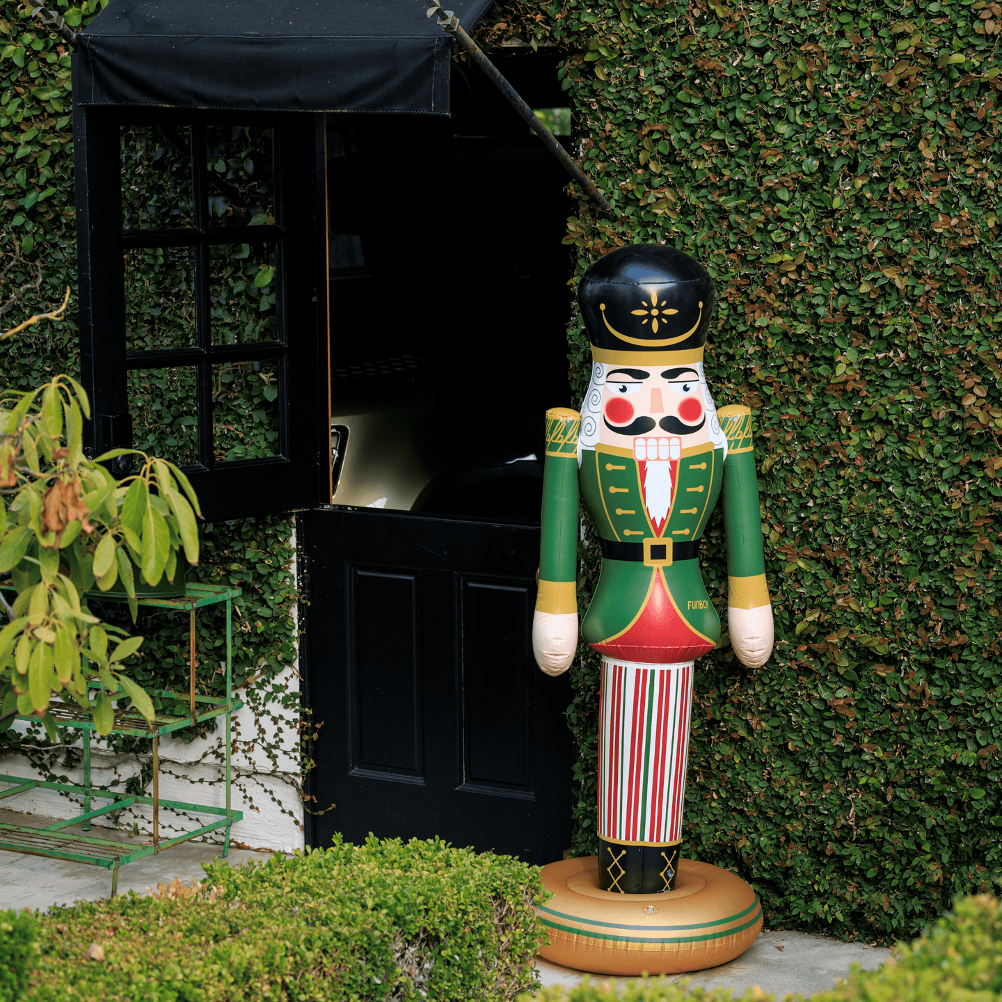 Inflatable Nutcracker. Indoor/Outdoor Christmas Decorations. 