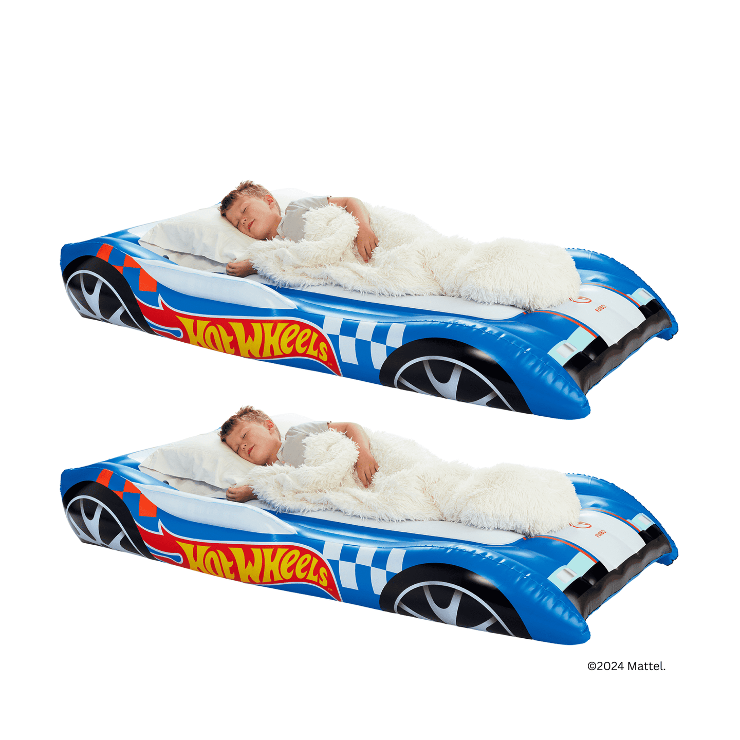 Hot Wheels™ x FUNBOY Kids Air Mattress Sleepover Bed - 2 Pack