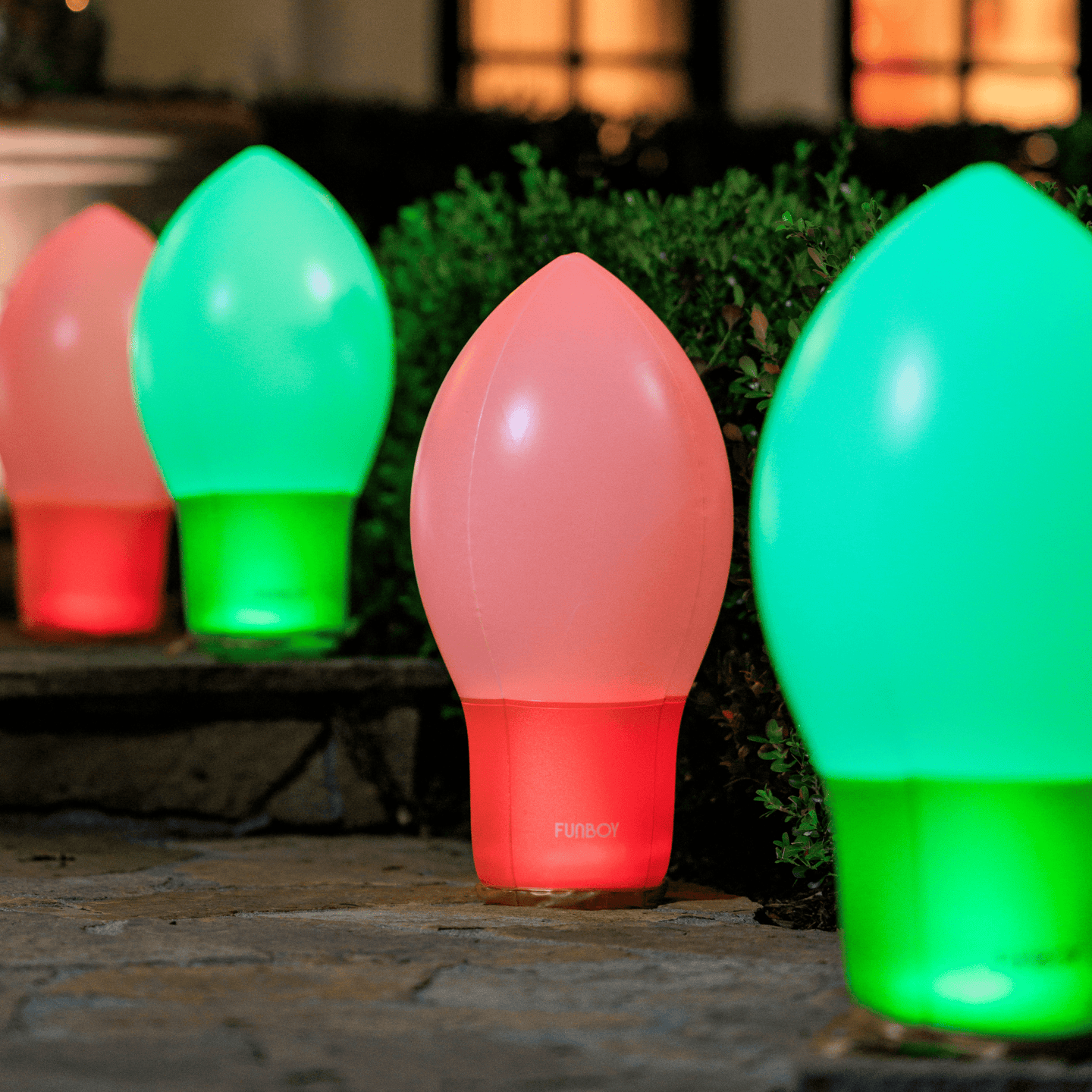 Inflatable Christmas Bulbs