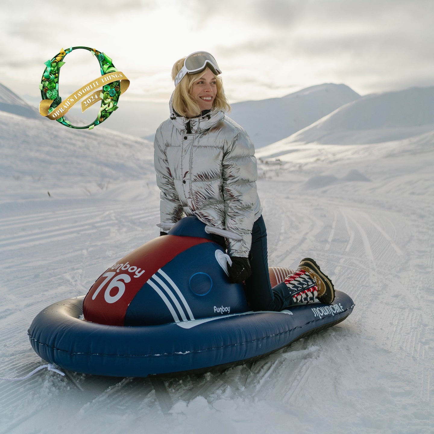 Retro Snowmobile Sled - Oprah's Favorite Things 2024