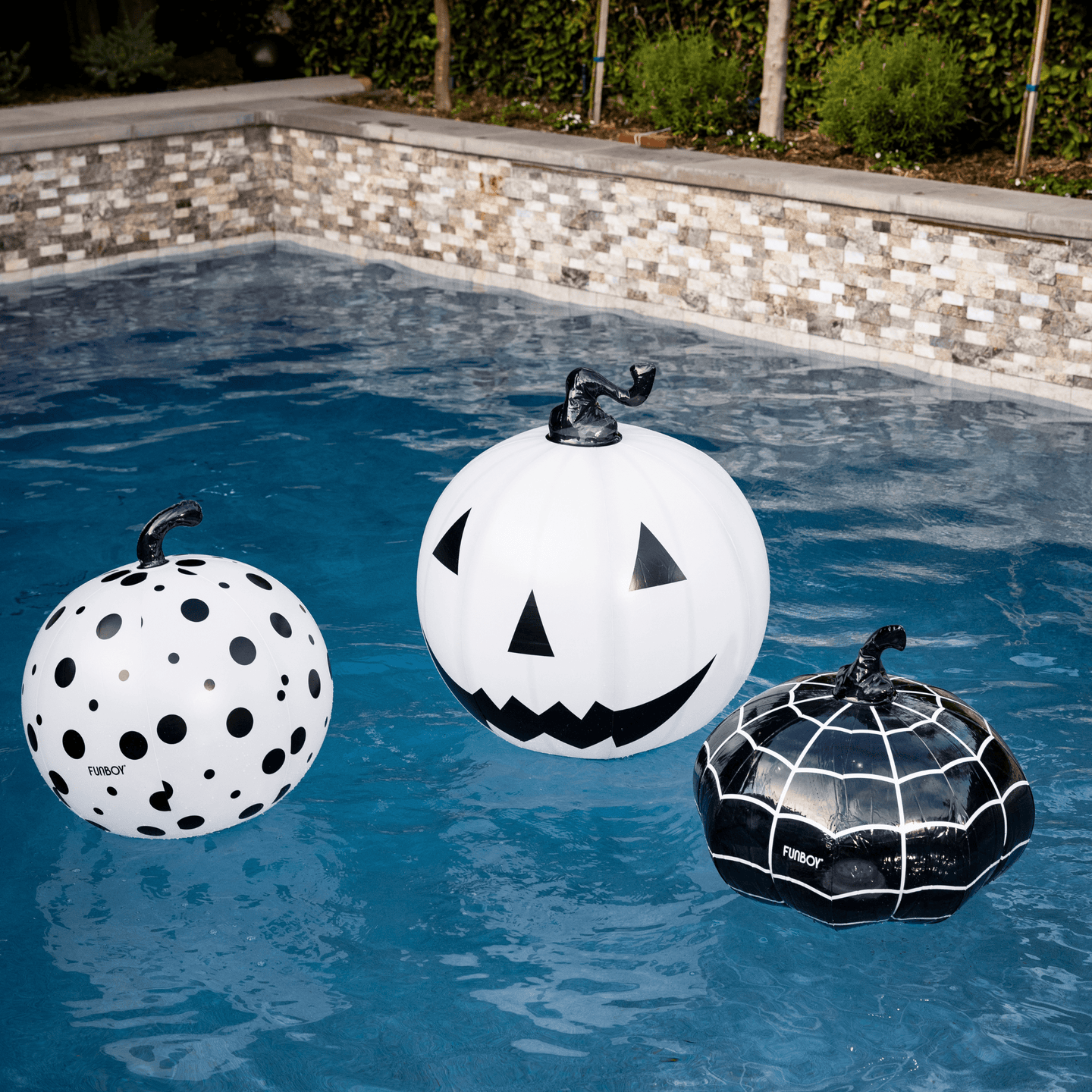 Halloween Pumpkins Inflatable Light-up Decor 3 Pack