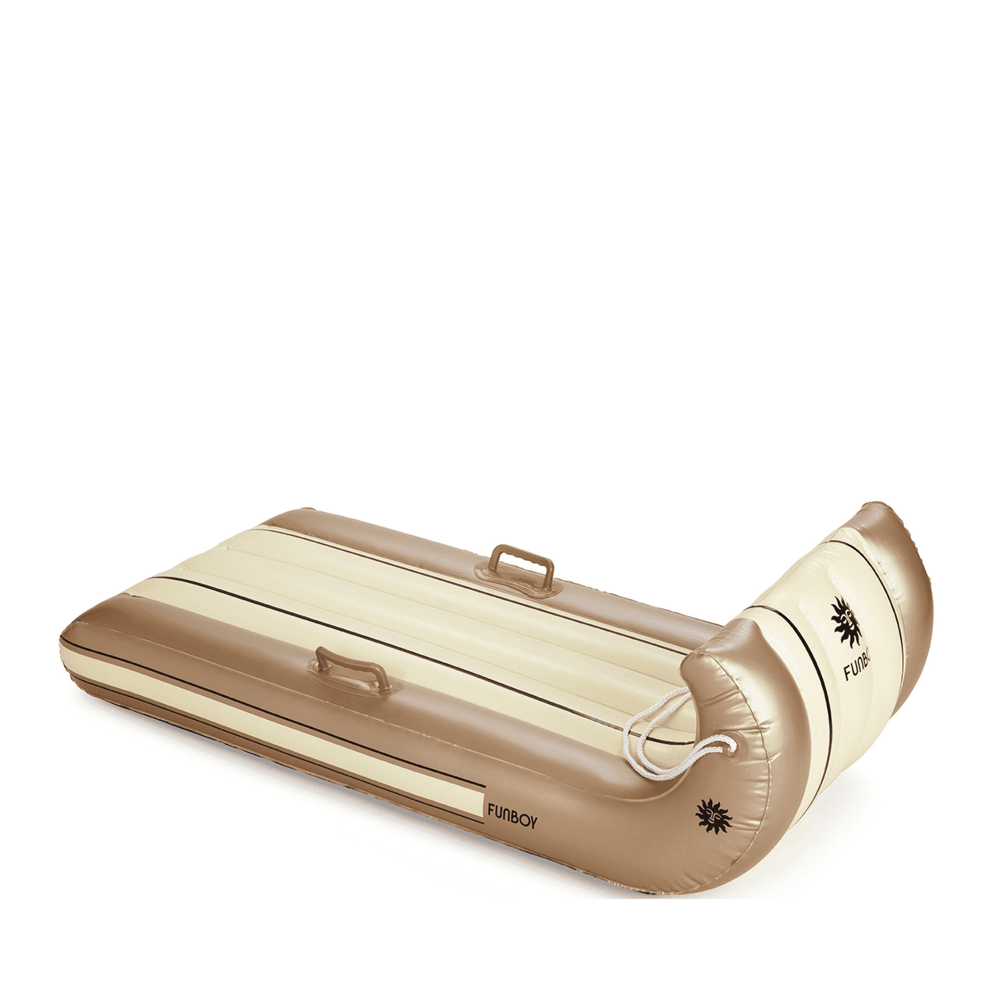 FUNBOY Champagne Toboggan Snow Sled