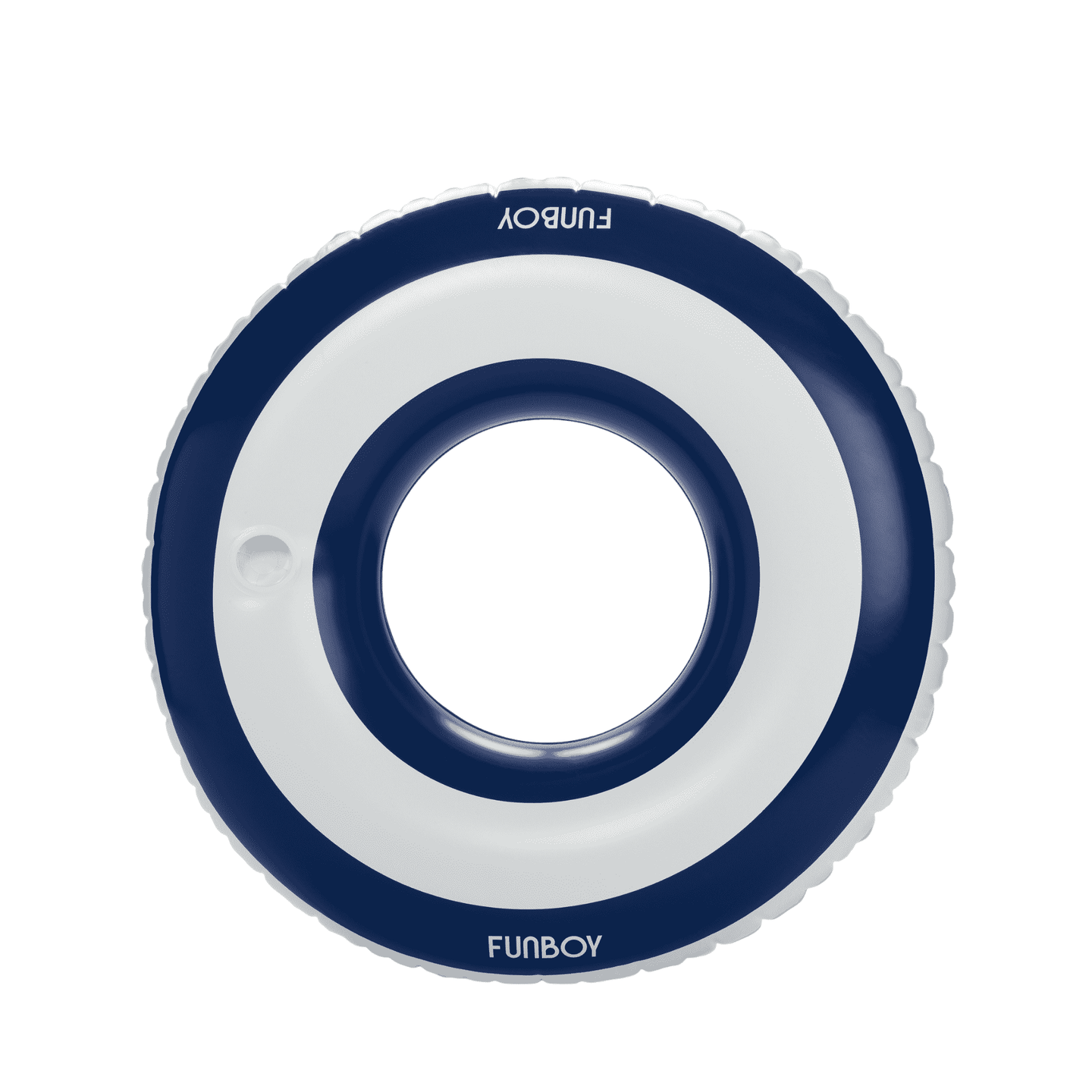 NAVY CIRCLE STRIPE TUBE